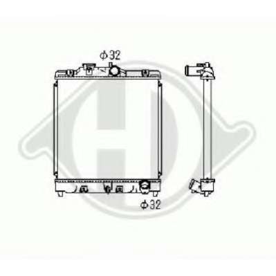 Радиатор, охлаждение двигателя