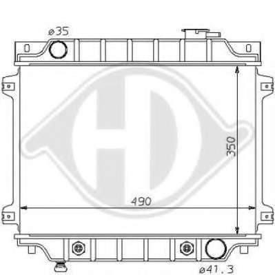Радиатор, охлаждение двигателя