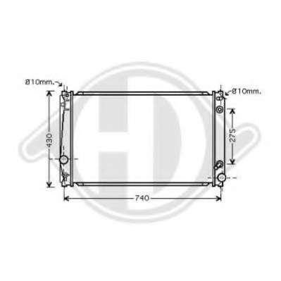 Радиатор, охлаждение двигателя