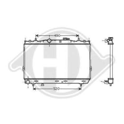 Радиатор, охлаждение двигателя