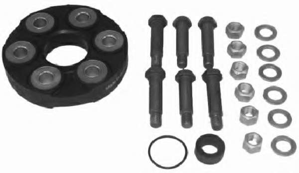 Шарнир, продольный вал