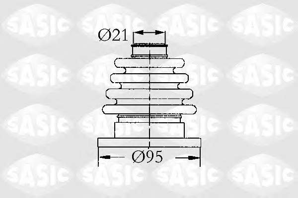 Комплект пылника, приводной вал