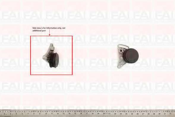 Натяжной ролик, поликлиновой  ремень