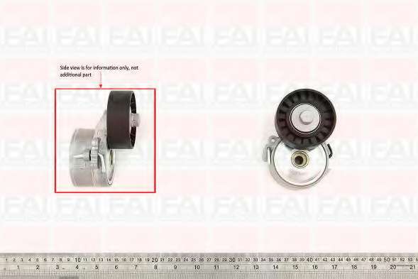 Натяжной ролик, поликлиновой  ремень