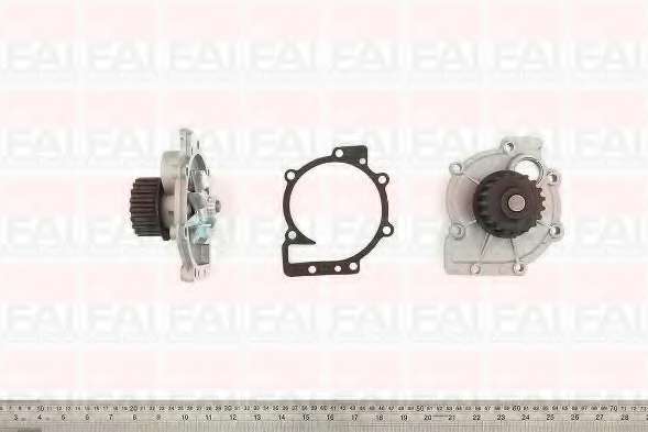 Водяна помпа Renault Focus,Mondeo,Laguna/ Volvo S40,S60,S70 1.6-2.5 07.95-
