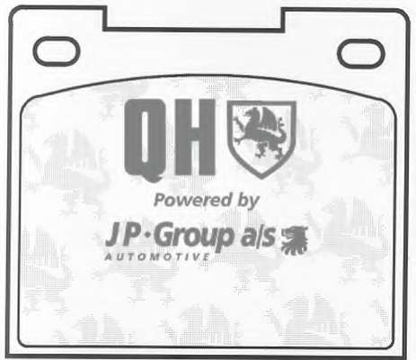 Комплект тормозных колодок, дисковый тормоз