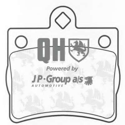 Комплект тормозных колодок, дисковый тормоз