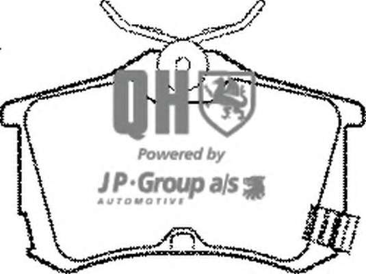 Комплект тормозных колодок, дисковый тормоз