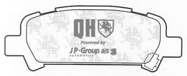 Комплект тормозных колодок, дисковый тормоз