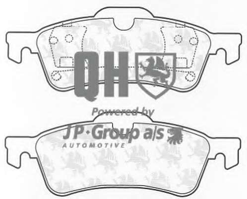 Комплект тормозных колодок, дисковый тормоз