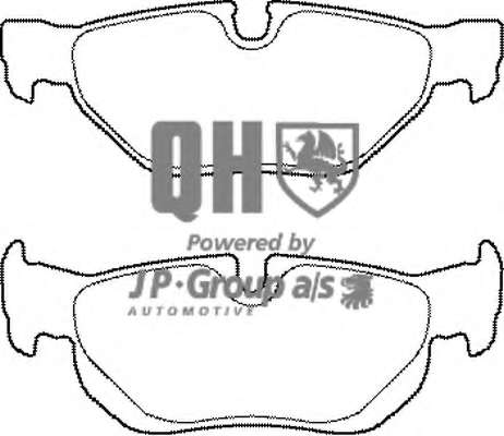 Комплект тормозных колодок, дисковый тормоз