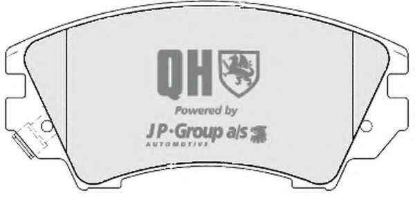 Комплект тормозных колодок, дисковый тормоз