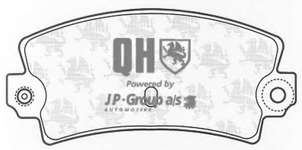 Комплект тормозных колодок, дисковый тормоз