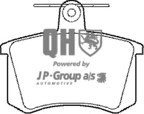 Комплект тормозных колодок, дисковый тормоз