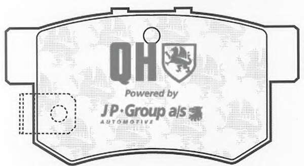 Комплект тормозных колодок, дисковый тормоз