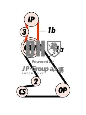 Комплект ремня ГРМ