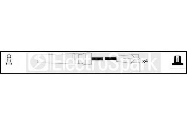 Комплект проводов зажигания