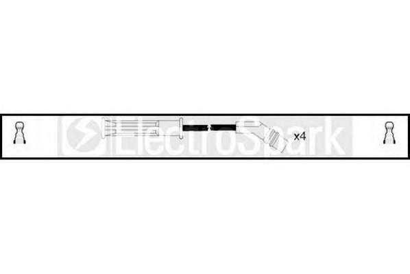 Комплект проводов зажигания