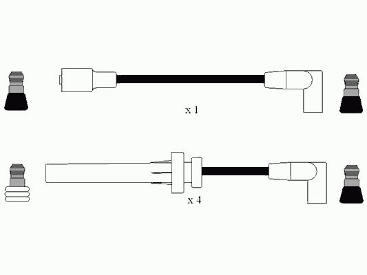 Комплект проводов зажигания