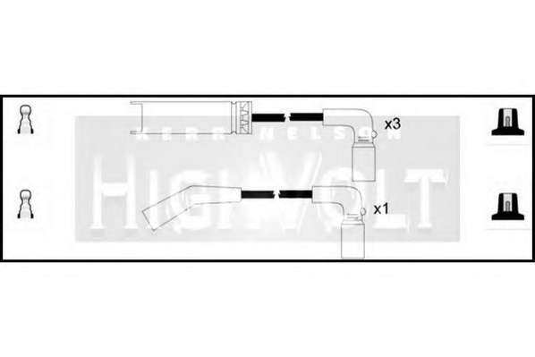 Комплект проводов зажигания