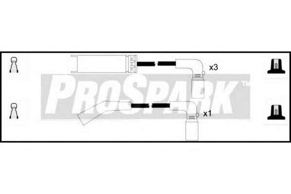 Комплект проводов зажигания