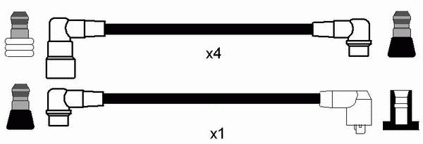 Комплект проводов зажигания