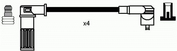 Комплект проводов зажигания