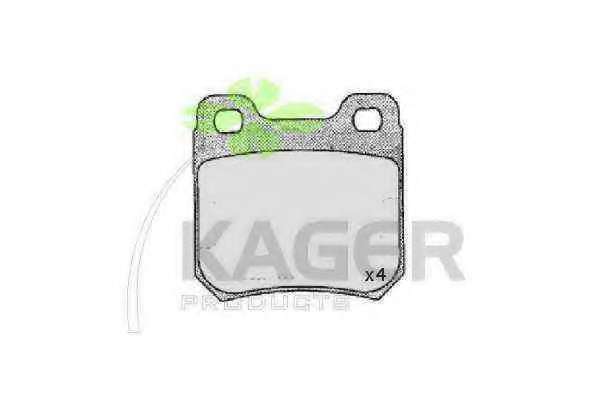 Комплект тормозных колодок, дисковый тормоз