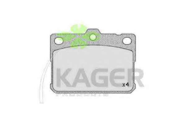 Комплект тормозных колодок, дисковый тормоз