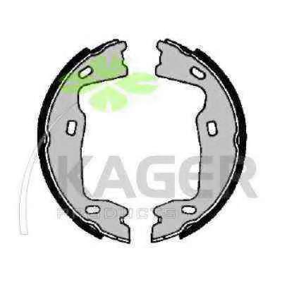 Комплект тормозных колодок, стояночная тормозная система