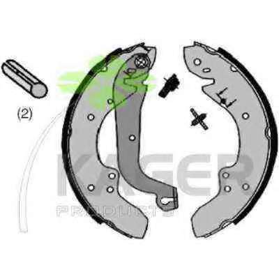 Комплект тормозных колодок