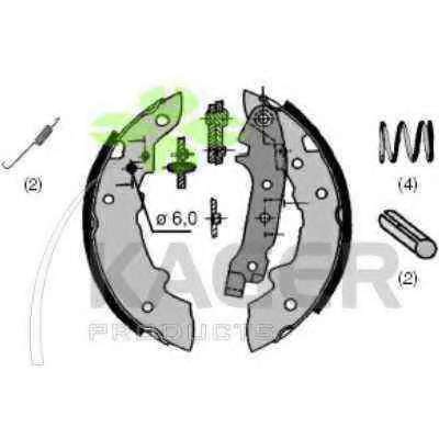 Комплект тормозных колодок