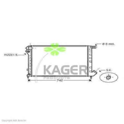 Радиатор, охлаждение двигателя