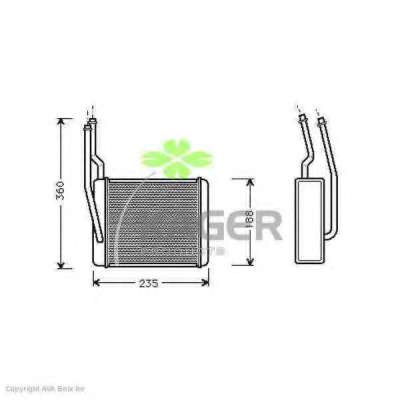 Теплообменник, отопление салона