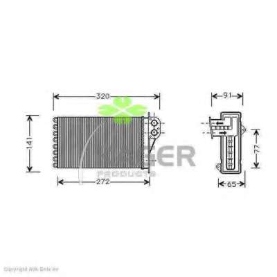 Теплообменник, отопление салона