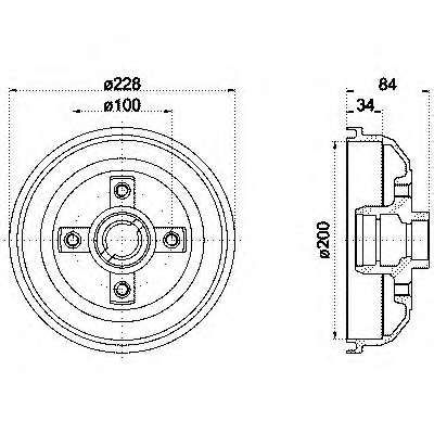 Тормозной барабан