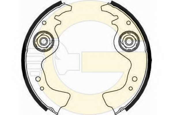 Комплект тормозных колодок