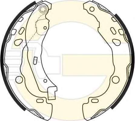 Комплект тормозных колодок