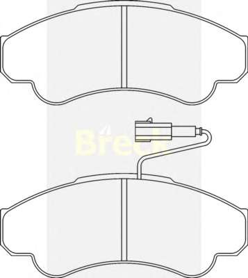 Колодки тормозные (передние) Citroen Jumper/Fiat Ducato/Peugeot Boxer 02- R16