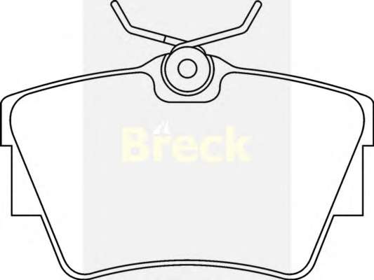 Колодки тормозные (задние) Renault Trafic/Opel Vivaro 01-