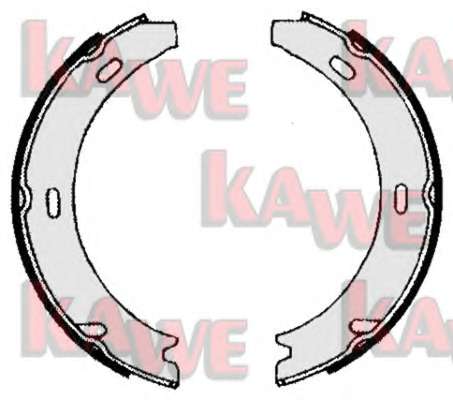 Комплект тормозных колодок, стояночная тормозная система