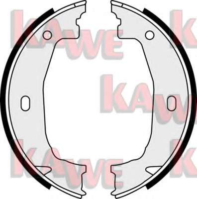 Комплект тормозных колодок, стояночная тормозная система