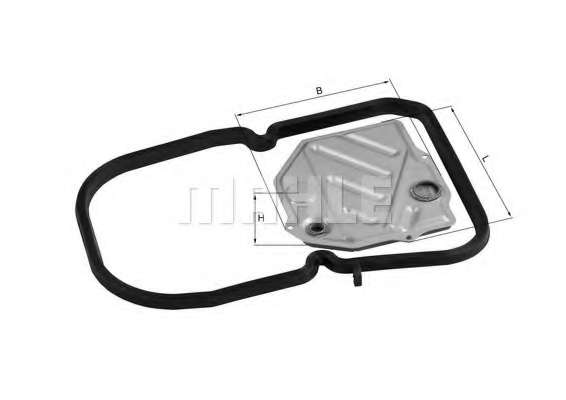 Фильтр АКПП DB207-310/MB Sprinter OM601-602 (с прокладкой)