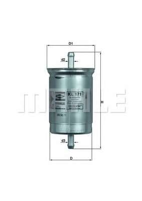 Фильтр топливный Ford Maverick/Opel Campo/Isuzu Trooper 87-98