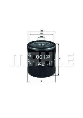 Фильтр масляный Citroen Berlingo/Peugeot Partner 1.8/1.9D/1.4i/1.8i 96-99