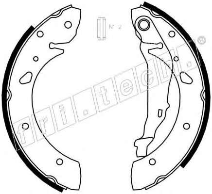 Комплект тормозных колодок