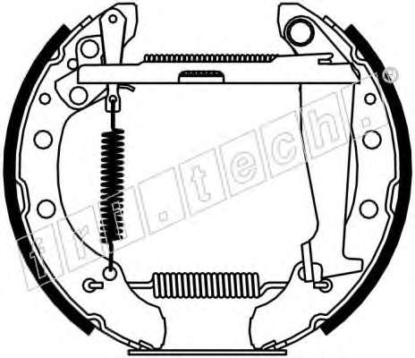 Комплект тормозных колодок