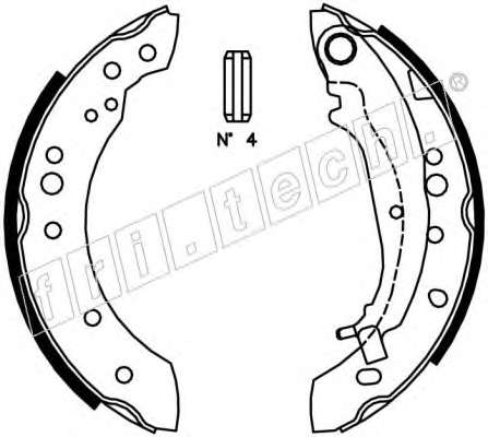 Комплект тормозных колодок