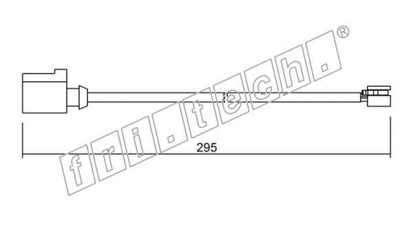 Сигнализатор, износ тормозных колодок
