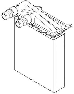 Теплообменник, отопление салона